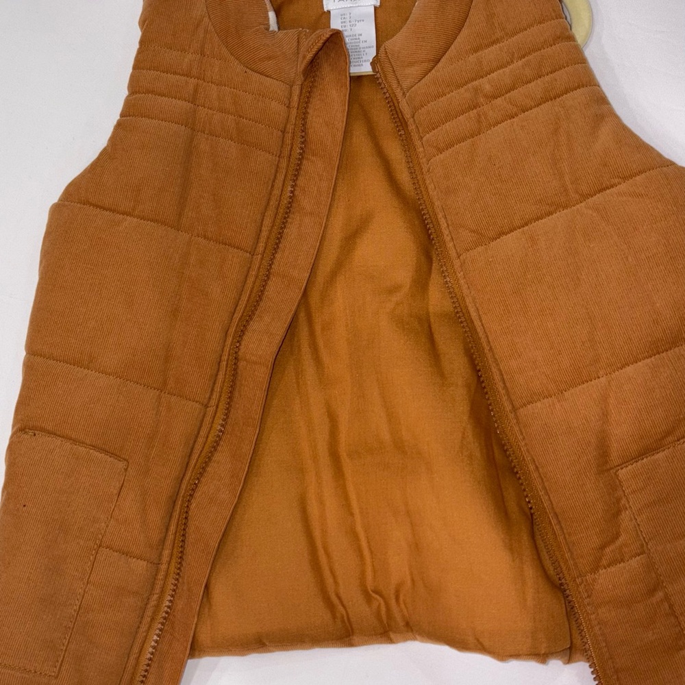 TAHARI Rust Quilted Vest